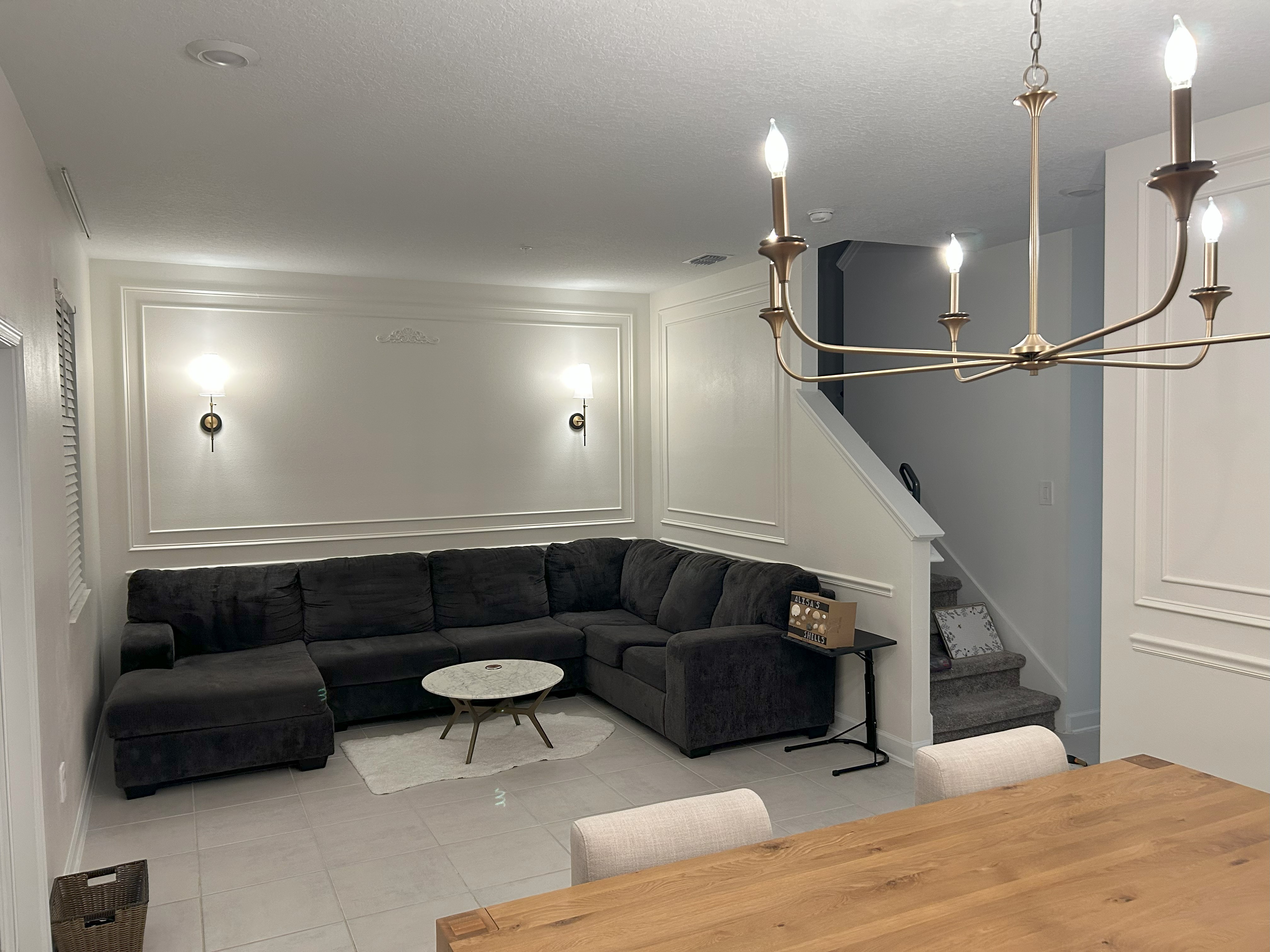 Trim molding installation